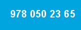 978 050 23 65